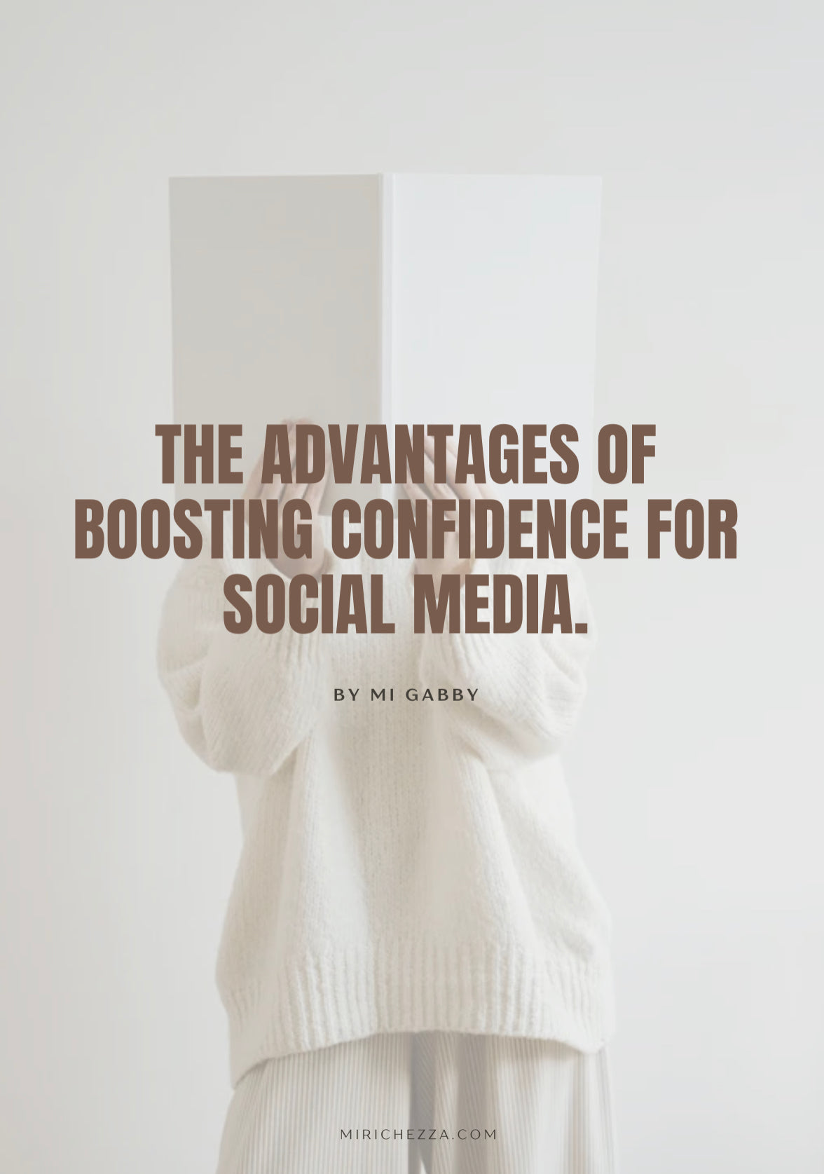 Advantages of Boosting Confidence for Social Media